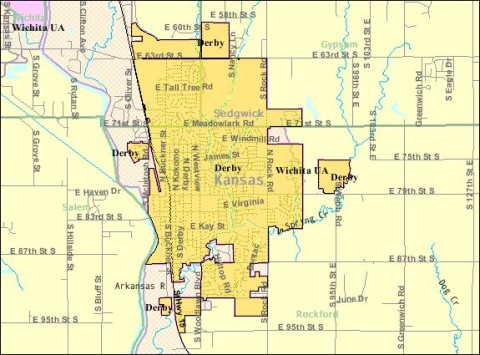 Detailed map of