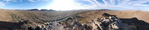 Crystal Hill summit 360° panorama