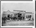 Hardware store, managed by Mr. Clarence Y. Martin, father of Glenn L. Martin, in the early days of Liberal, Kansas