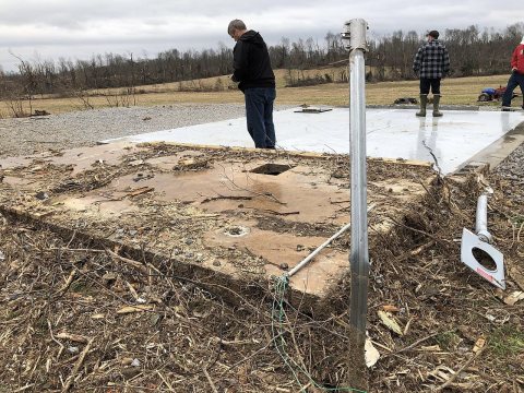 EF4 Damage - 190 MPH in