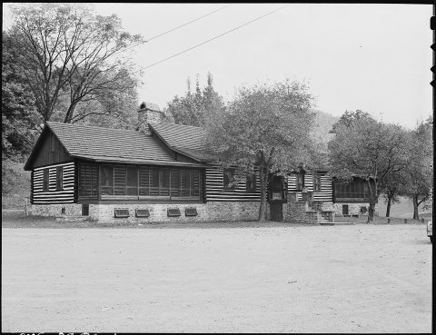 Country club open to all employees of the company. Dances are held here for miners' children every Saturday night.... -…