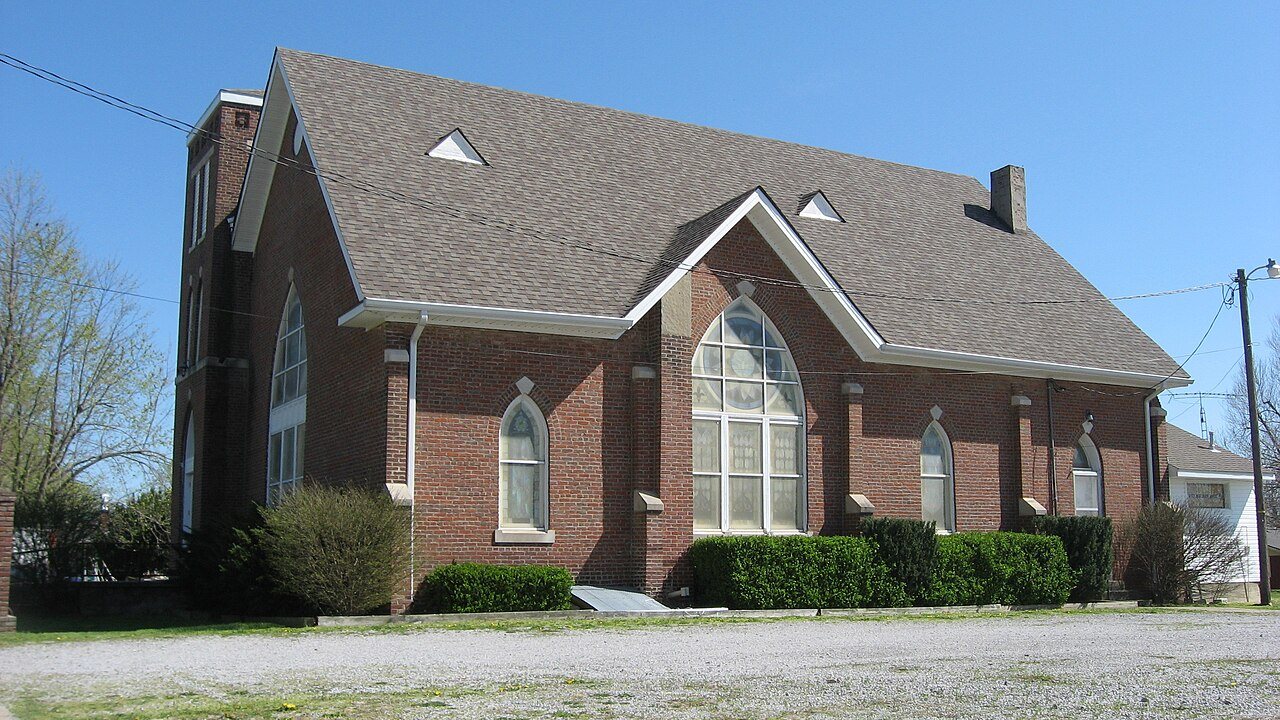 Former Cumberland Presbyterian church in