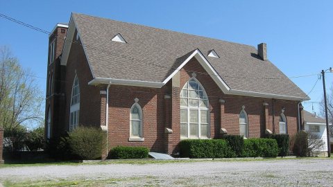 Former Cumberland Presbyterian church in
