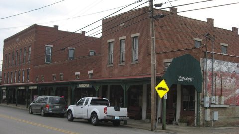 Main Street, downtown
