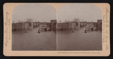 Landing steamer passengers