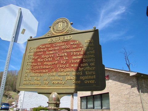 Warfield-historical-marker-ky