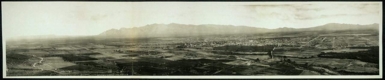 Panorama of Tucson & vicinity, Arizona