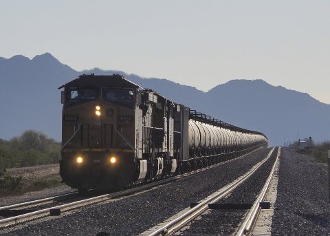 Union Pacific eastbound
