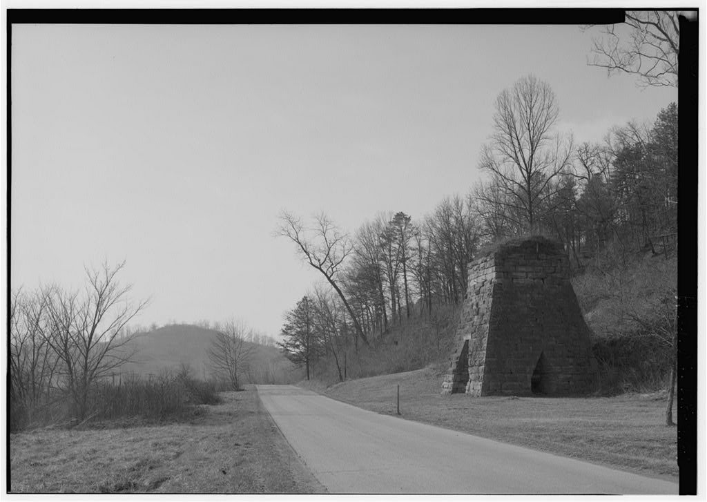 Mount Savage Iron Furnace, Junction of U.S. Route 60 & State Route 1