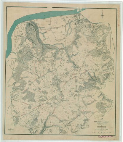 Map of the Maneuver Grounds near
