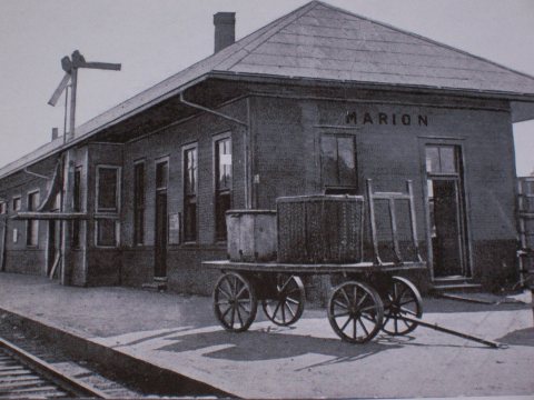 Illinois Central Railroad depot