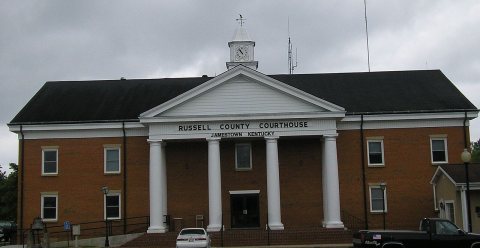 Russell County Kentucky courthouse