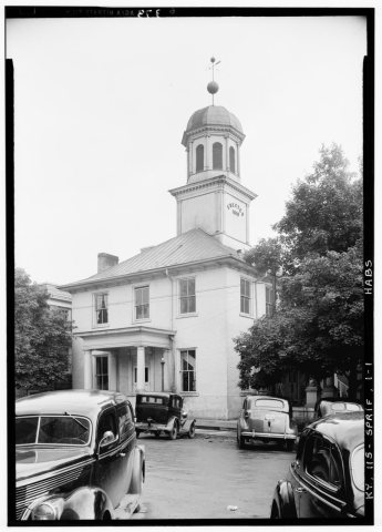 Historic American Buildings Survey Lester Jones, Photographer May 27, 1940 VIEW FROM WEST - Washington County Courthous…