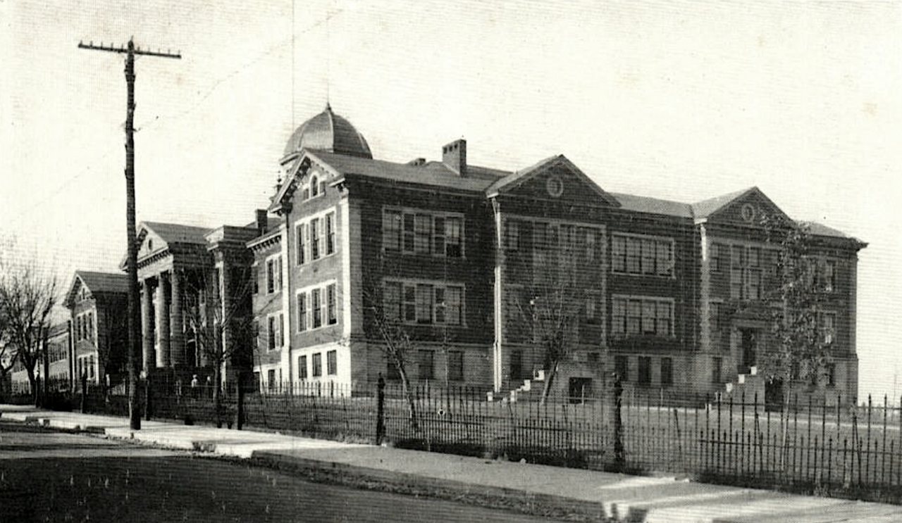 Paris City School and Paris Junior High School, the main building