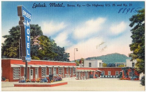 Eplee's Motel, Berea, Ky. -- on Highway U.S. 25 and Ky. 21 (88985)