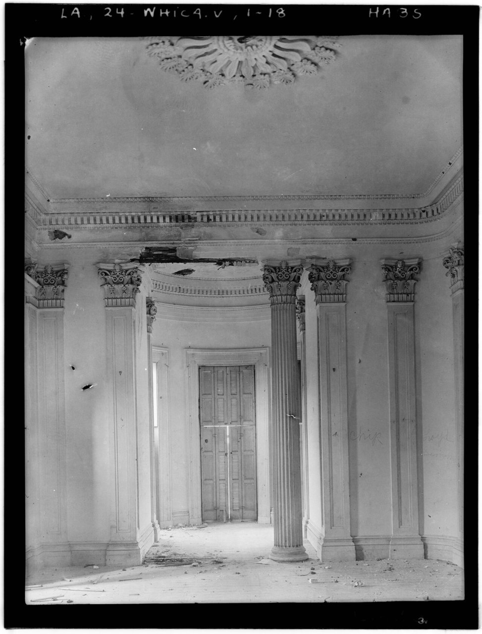 Historic American Buildings Survey Richard Koch, Photographer, September, 1936 DRAWING ROOM (NORTHEAST WALL) IN 1936. -…