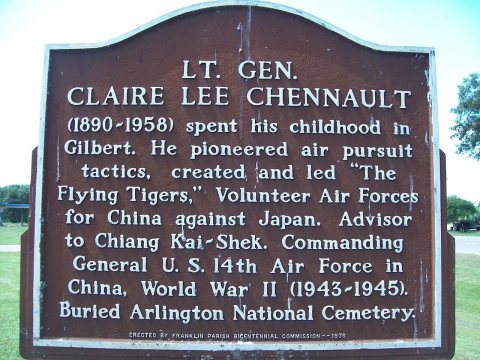 Lt Gen Chennault Marker