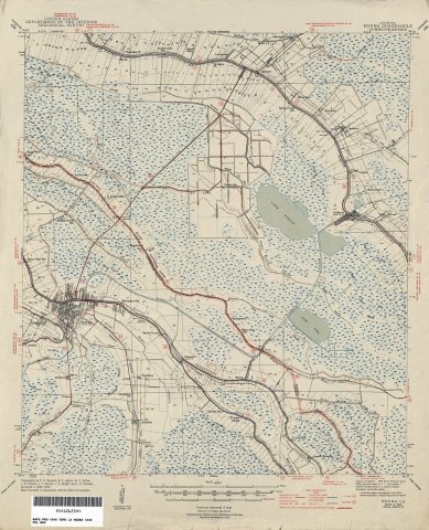 Houma Raceland Lockport Map-1939