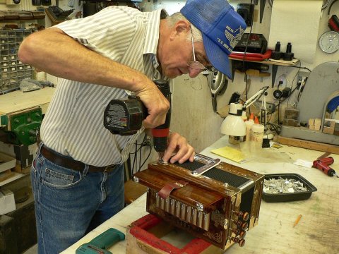 Larry Miller Constructing an Accordion