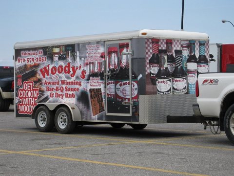 Woody-s BBQ Sauce trailer West Memphis AR 2013-04-08 004