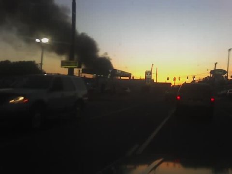 Kaplan Liberty Rice Mill Fire 4-11-2007 Pic 2