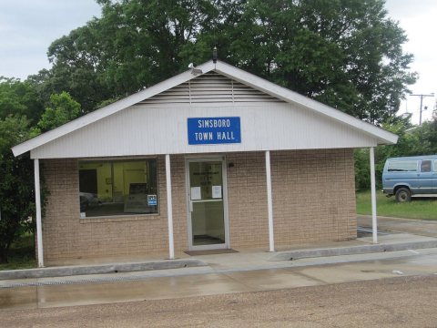 Simsboro, LA, Village Hall IMG 3642