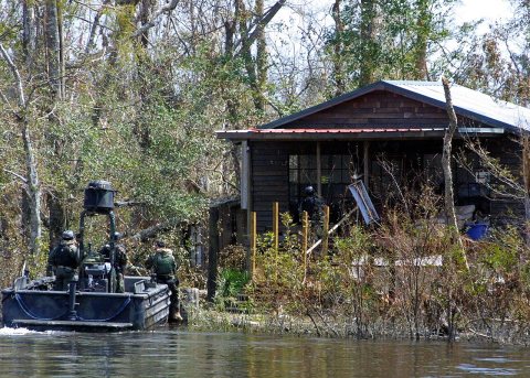US Navy 050908-N-4345B-005 U.S. Navy Special Warfare Combatant-craft Crewmen (SWCC), assigned to Special Boat Team Twen…