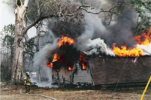 Fire Pearl River Louisiana 2006 2