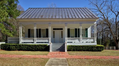 One of two identical "professors' cottages," built in 1898 and rented to the faculty members and their families for $12…