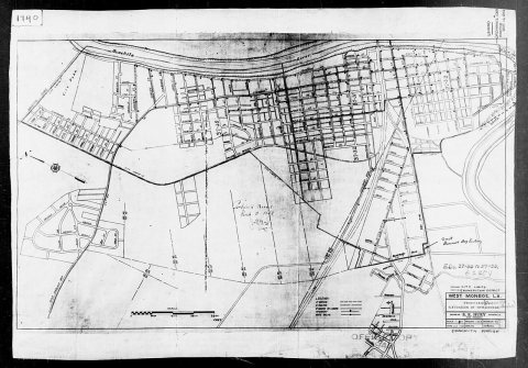 1940 Census Enumeration District Maps - Louisiana (LA) - Ouachita Parish - West Monroe - ED 37-30, ED 37-31, ED 37-32, …