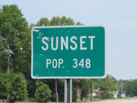 Sunset AR 02 Sign