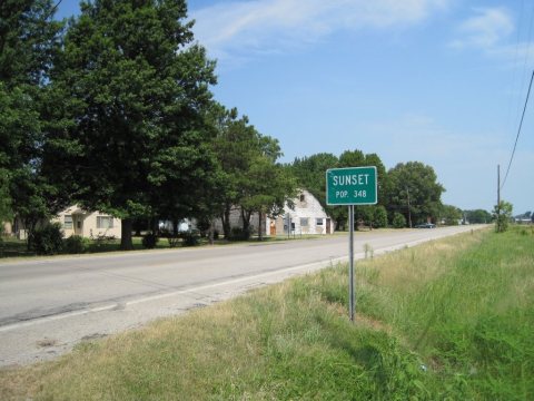 Sunset AR 01 Sign