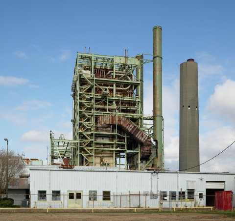 A portion of the Willow Glen power plant along the Mississippi River in central Louisiana