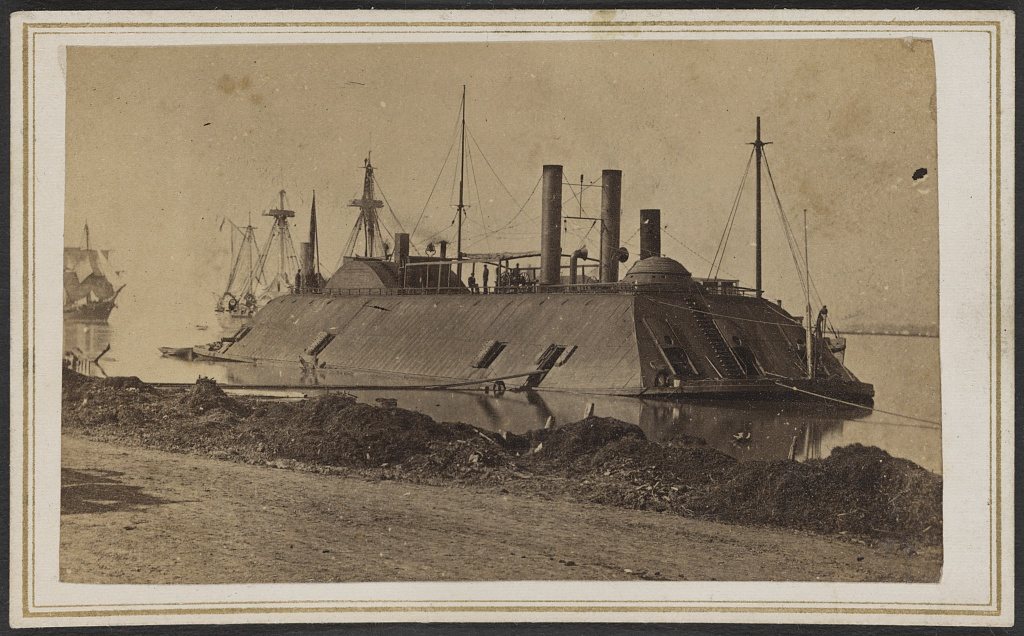 Ironclad USS Essex at Baton Rouge, Louisiana