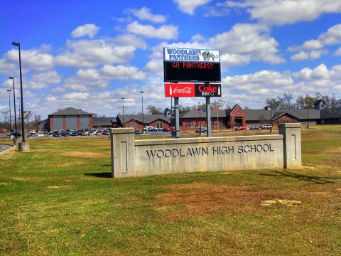 Woodlawn High School, East Baton Rouge Parish Louisiana Campus