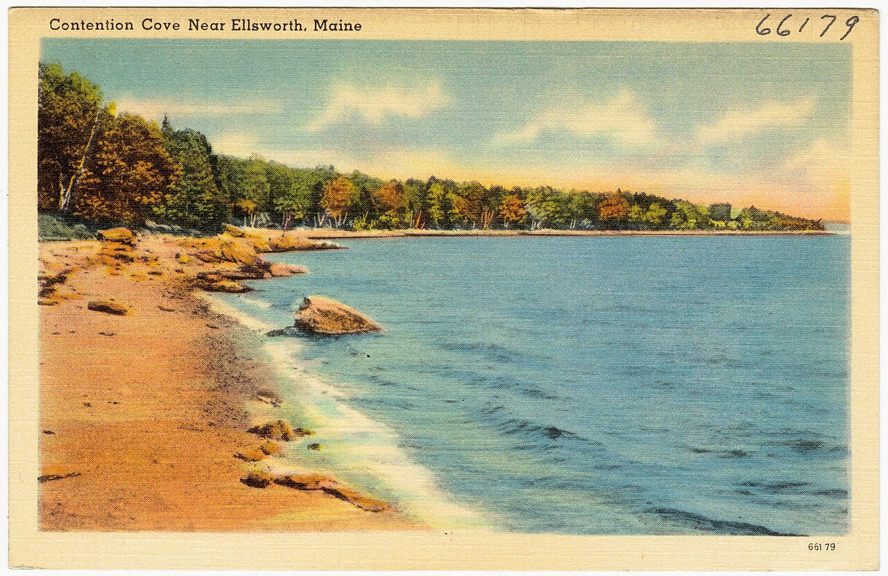 Contention Cove near Ellsworth, Maine (66179)