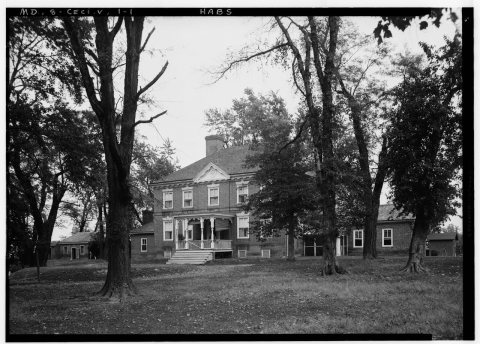 Historic American Buildings Survey E. H. Pickering, Photographer October 1936 - Greenfield Castle and Outbuildings, U.S…