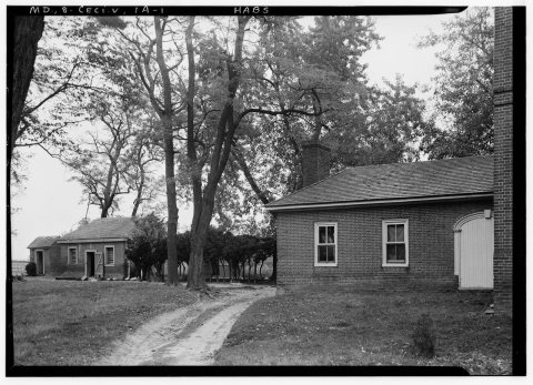 Historic American Buildings Survey E. H. Pickering, Photographer October 1936 - Greenfield Castle and Outbuildings, U.S…