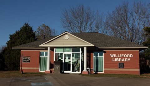 Williford, Arkansas may be small (population 82 people as of 2020) but its public library is up to date