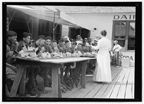 Walter Reed outing, Chesapeake Beach, (Maryland), July 1919