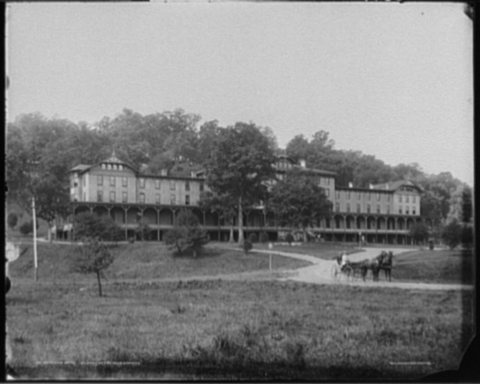 Oakland Hotel. Glade of the Alleghanies [i.e. Alleghenies]