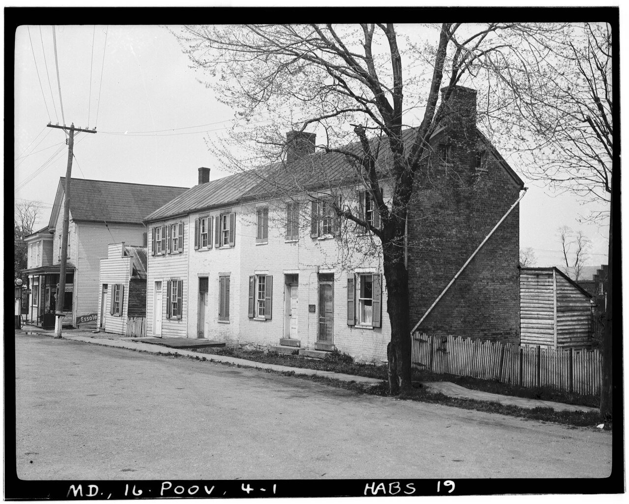 Historic American Buildings Survey Delos H. Smith, Photographer 1936 - Main Street (Houses), Fisher Avenue and Jerusale…