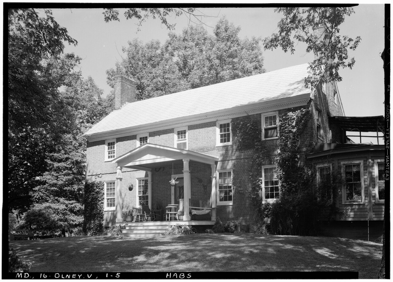 Historic American Buildings Survey John O. Brostrup, Photographer October 19, 1936 3-50 P. M. VIEW FROM SOUTHWEST (fron…