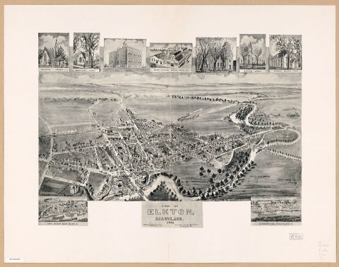 View of Elkton, Maryland