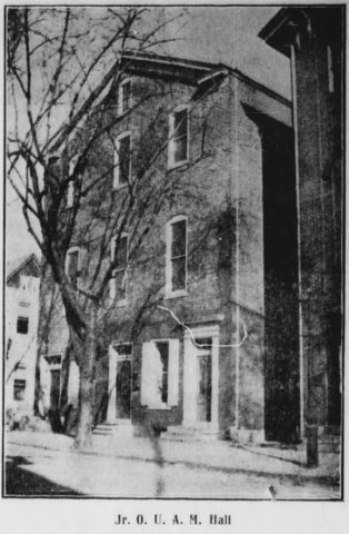 Jr. O.U.A.M. Hall of Elkton (1909)
