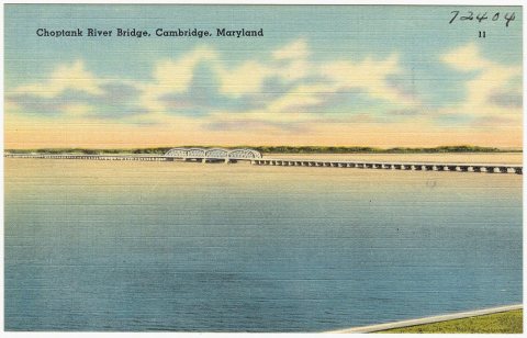 Choptank River Bridge, Cambridge, Maryland (72404)
