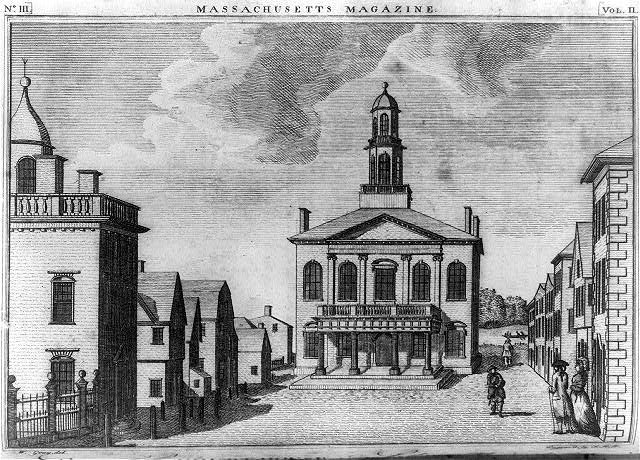 View of the court house