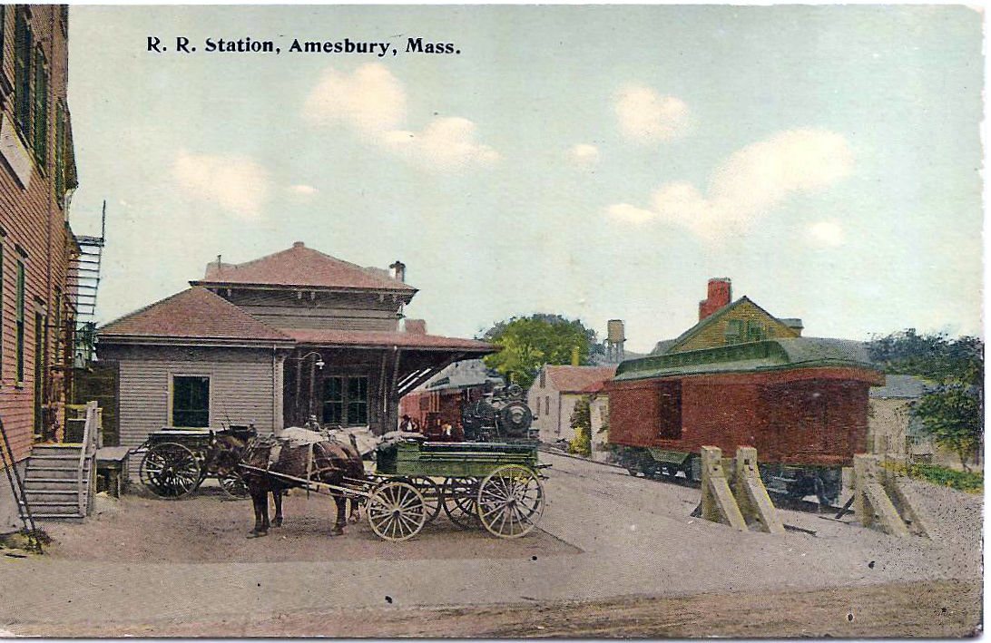 Amesbury station postcard (2)