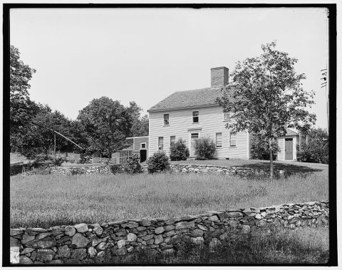 Whittier's birth place