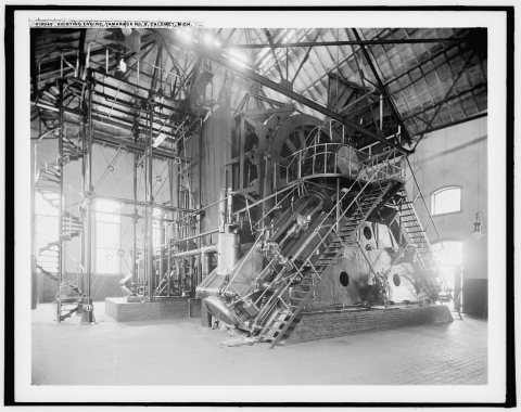 Hoisting engine, Tamarack No. 5